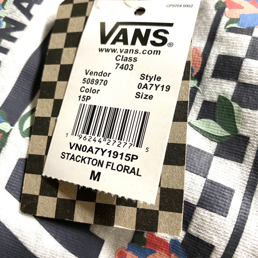 VANS Stackton Hoodie Women's Light Grey Heather Skate Casual Size VN0A7Y1915P - Picture 3 of 3